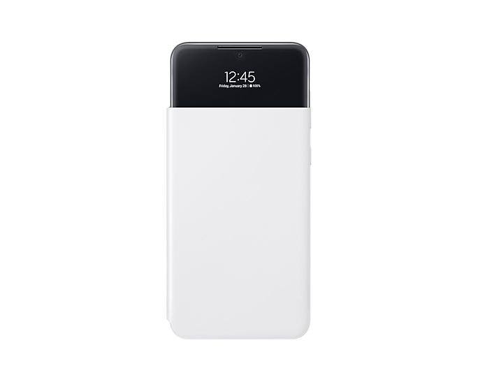 Samsung S View Wallet Cover per Galaxy A33 5G, Bianco