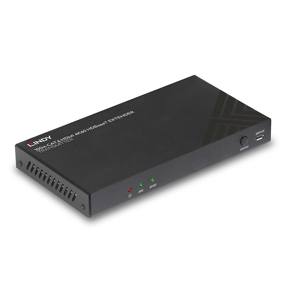 Lindy 38341 Audio-/Video-Leistungsverstärker AV-Sender Schwarz