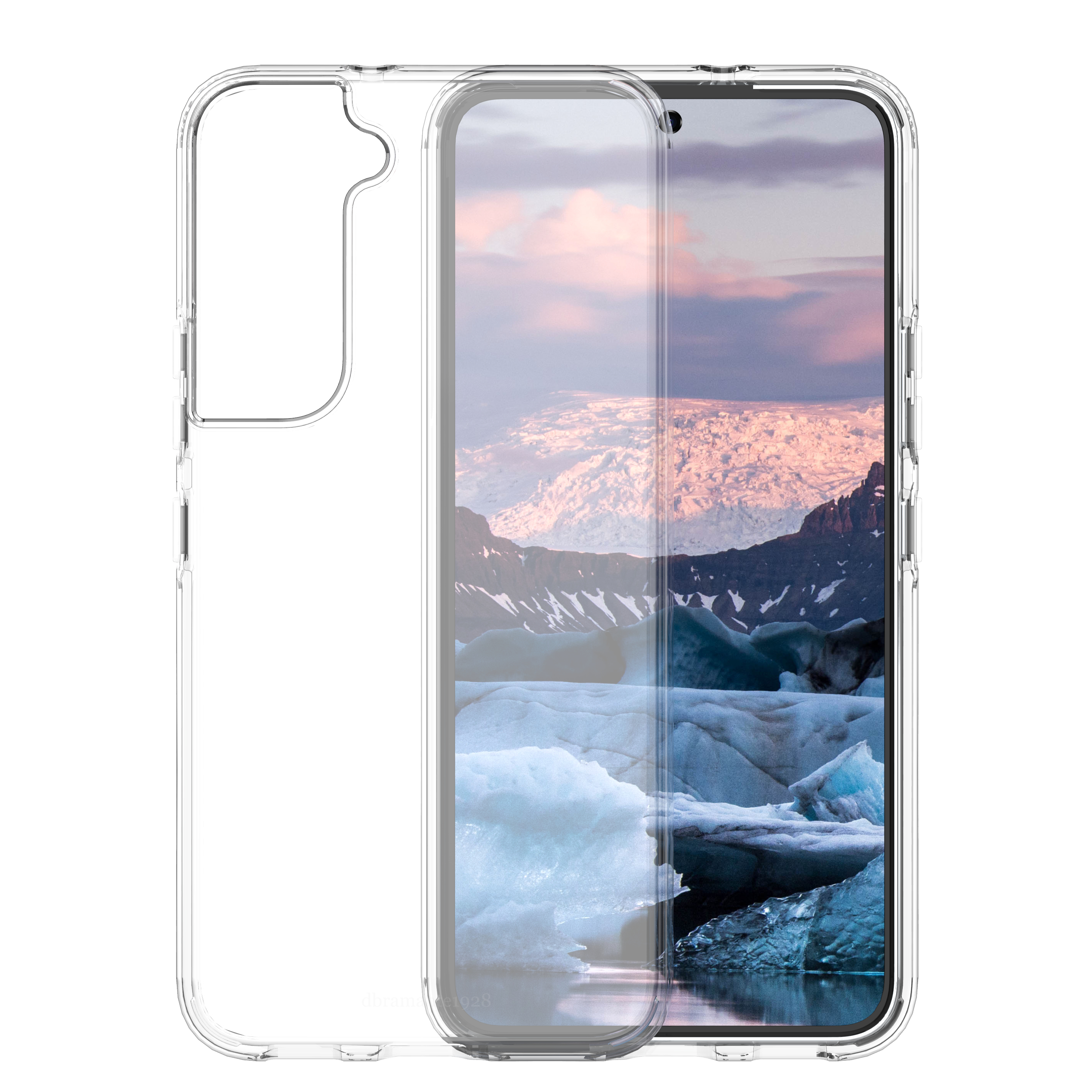 dbramante1928 Iceland Pro - Back cover for mobile phone - MagSafe compatibility - recycled plastic - clear - for Samsung Galaxy S22