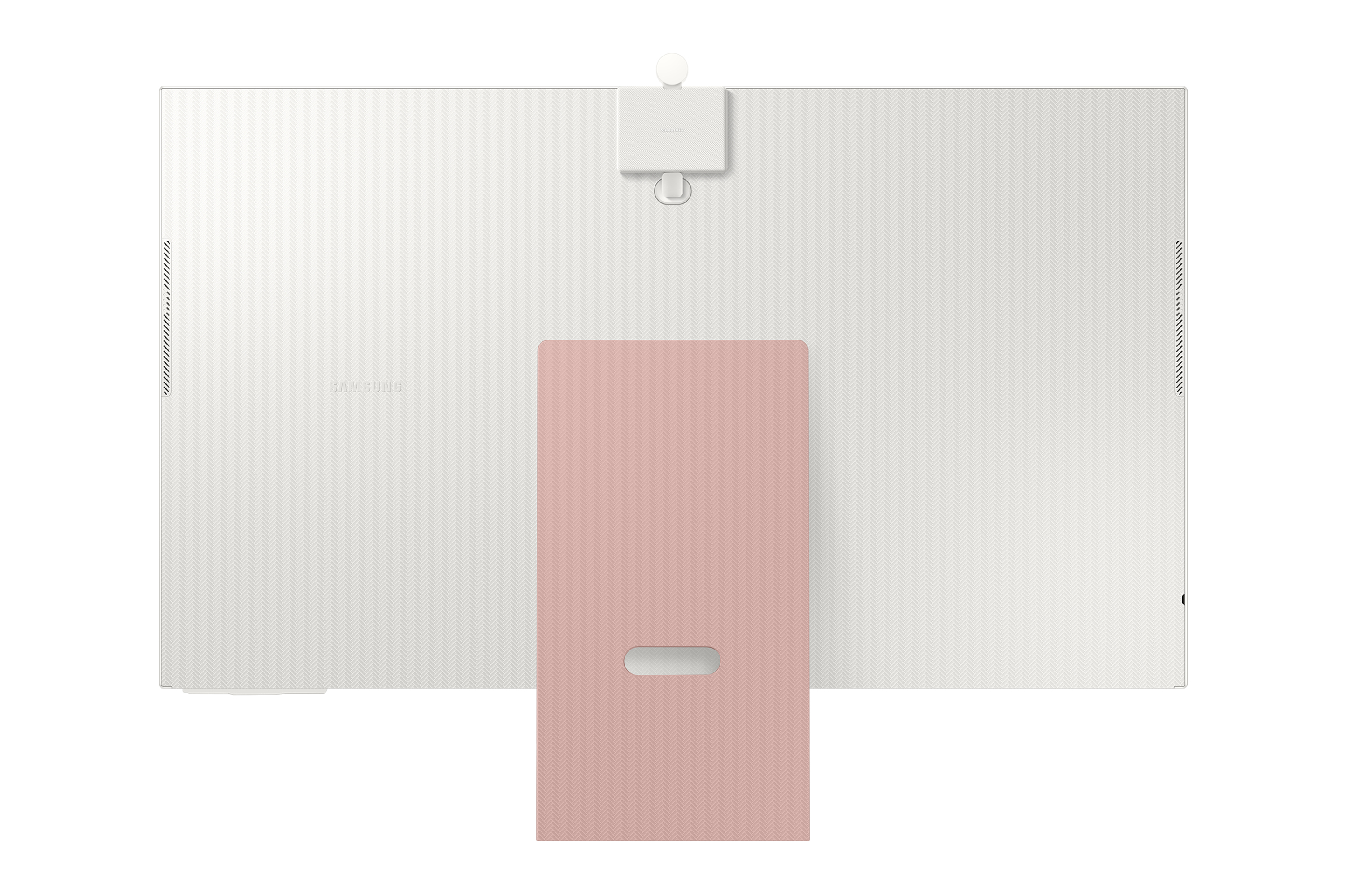 Samsung S32BM80PUU computer monitor 81.3 cm (32″) 3840 x 2160 pixels 4K Ultra HD LED Pink, White image 3