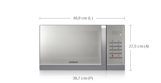 Samsung GW76NMT microwave – image 2