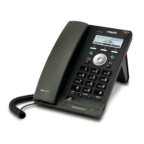VTech ErisTerminal IP phone Black 2 lines LCD – image 2