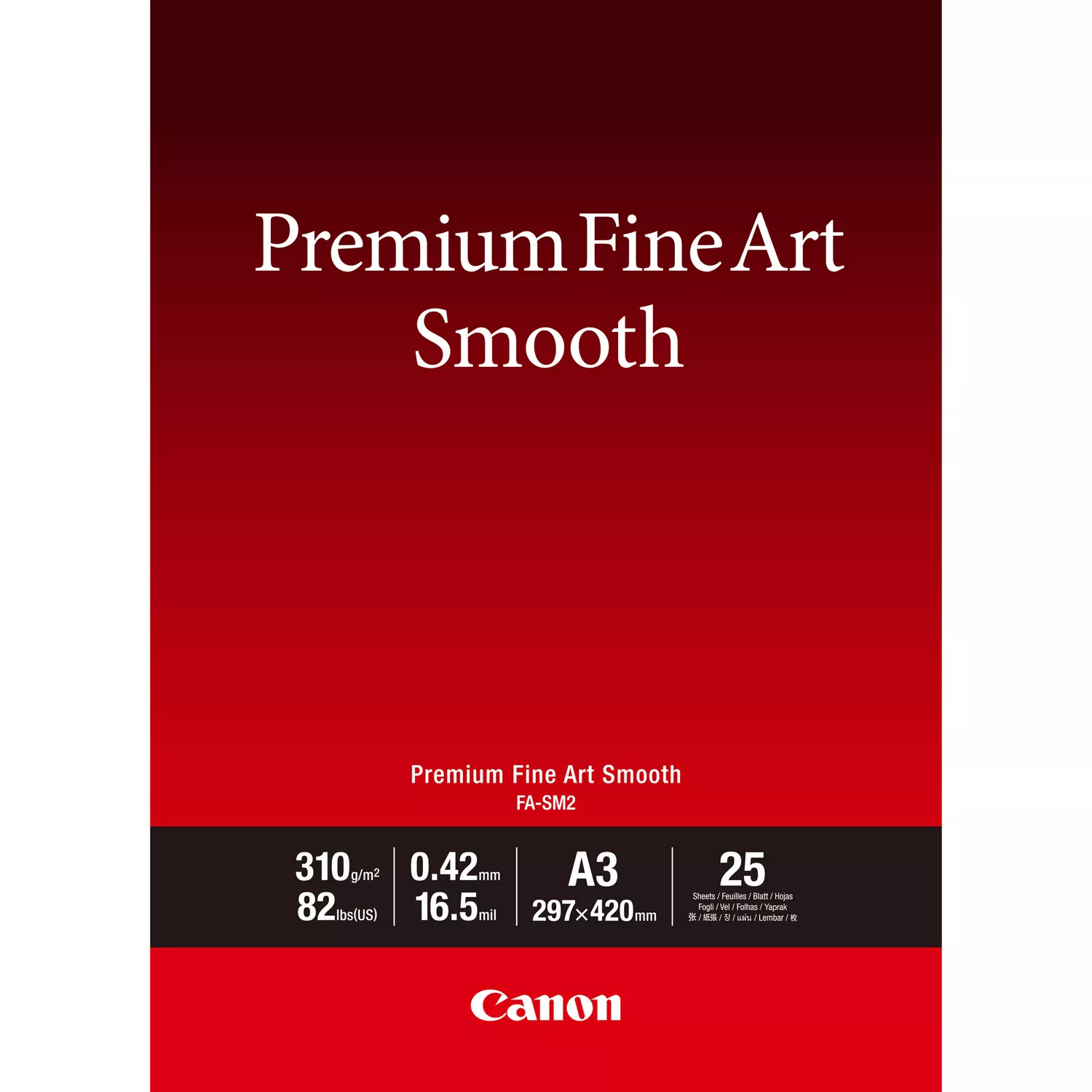 Canon FA-SM2 A3 White Smooth