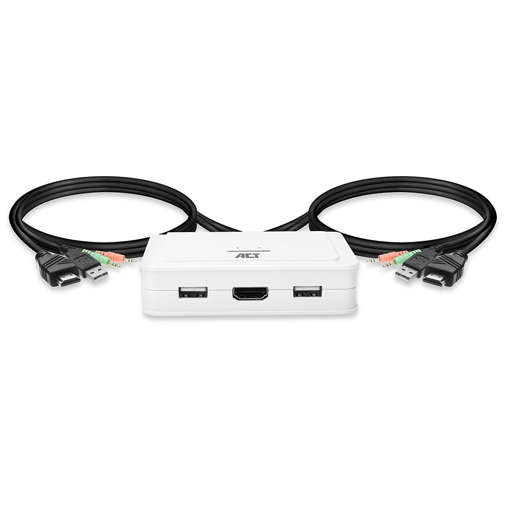 ACT AC7910 HDMI 4K KVM switch with fixed cables – image 5