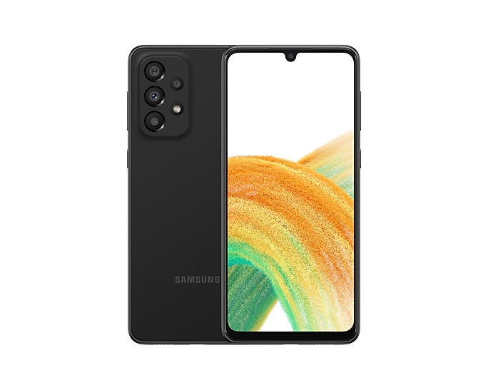 Samsung Galaxy A33 5G SM-A336B 16,5 cm (6.5') Hybrid Dual SIM Android 12 USB Type-C 6 GB 128 GB 5000 mAh Svart
