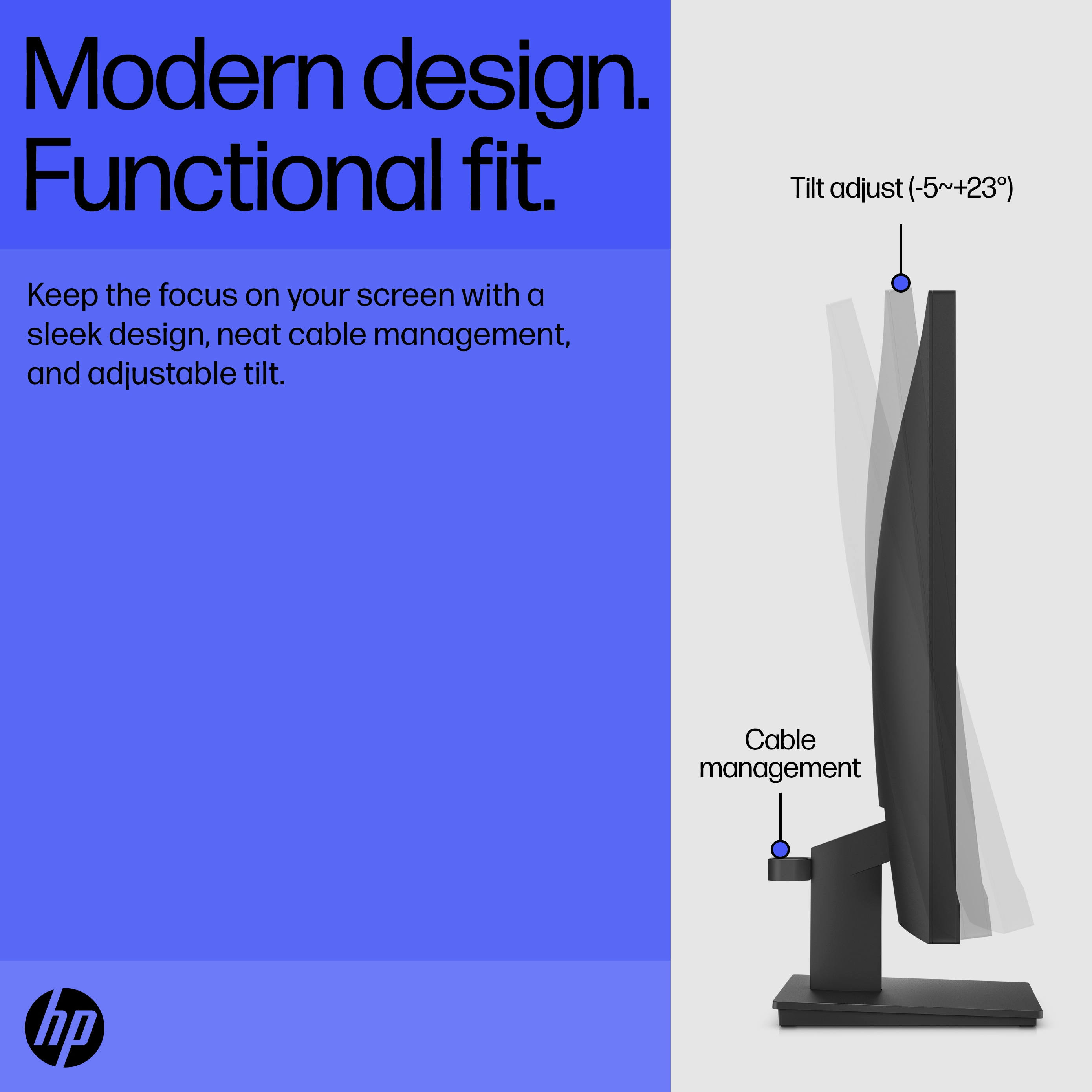 HP V22v G5 FHD Monitor image 14