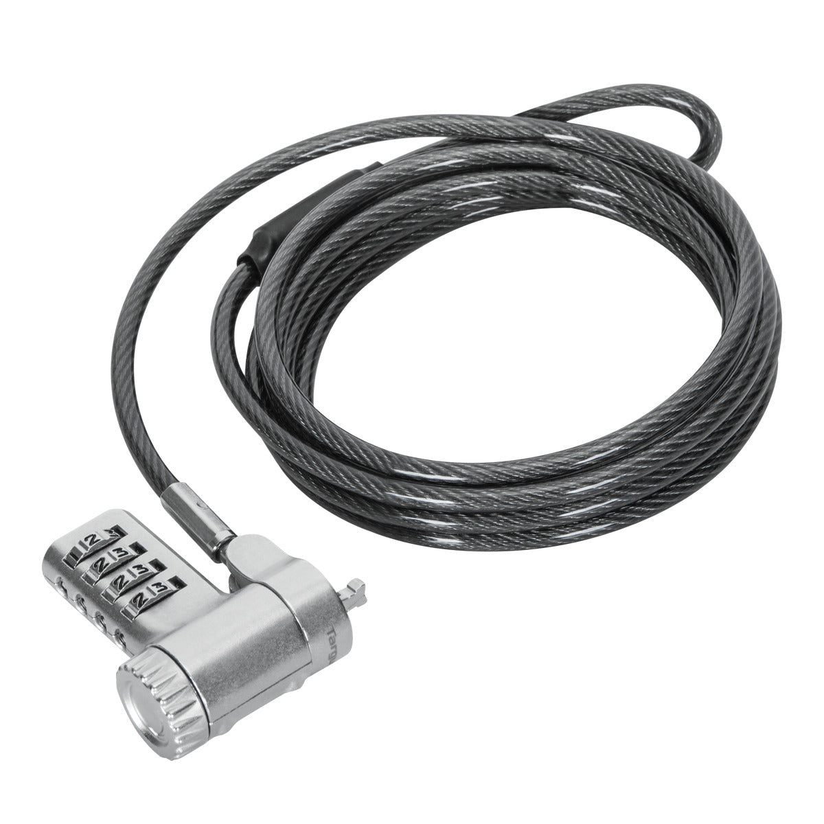 Targus ASP96RGLX. Product colour: Silver, Best uses: Monitor, Laptop, PC, Lock type: Combination lock. Cable length: 2 m, 