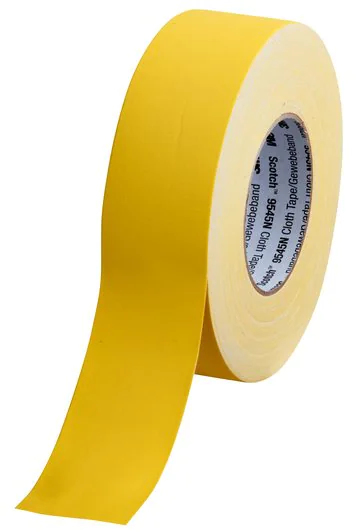 Resim 3M 7000062744 Sarı PVC Bant, 50mm Genişlik, 50m Uzunluk