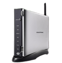 Conceptronic Grab'n'GO Wireless NAS Media Store 250GB – image 1