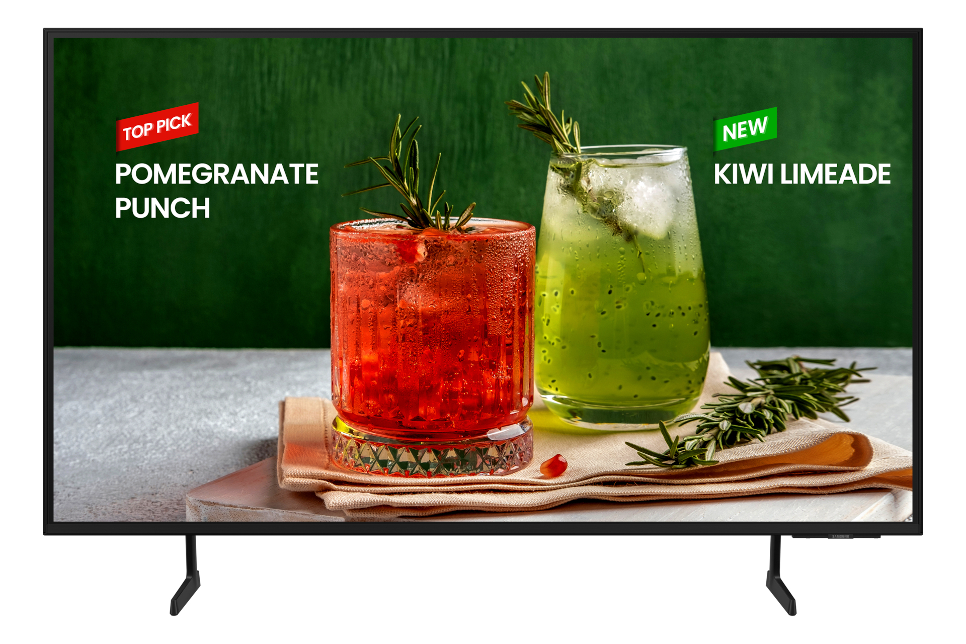 TELEVISION LED SAMSUNG 85 SEMI PROFESIONAL SMART TV SERIE BE85D-H, 4K UHD 3840X2160, 3 AÑOS GARANTIA, SEÑALIZACION DIGITAL BASICA, APPS SMART, USB, HDMI, 16/7