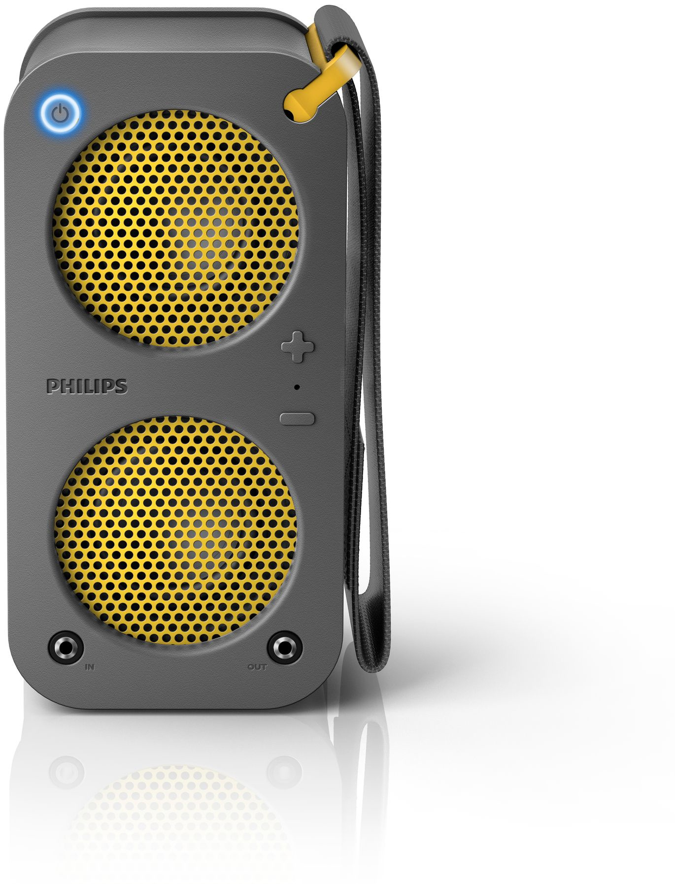 Philips SB5200G/77 portable/party speaker Grey, Yellow – image 2
