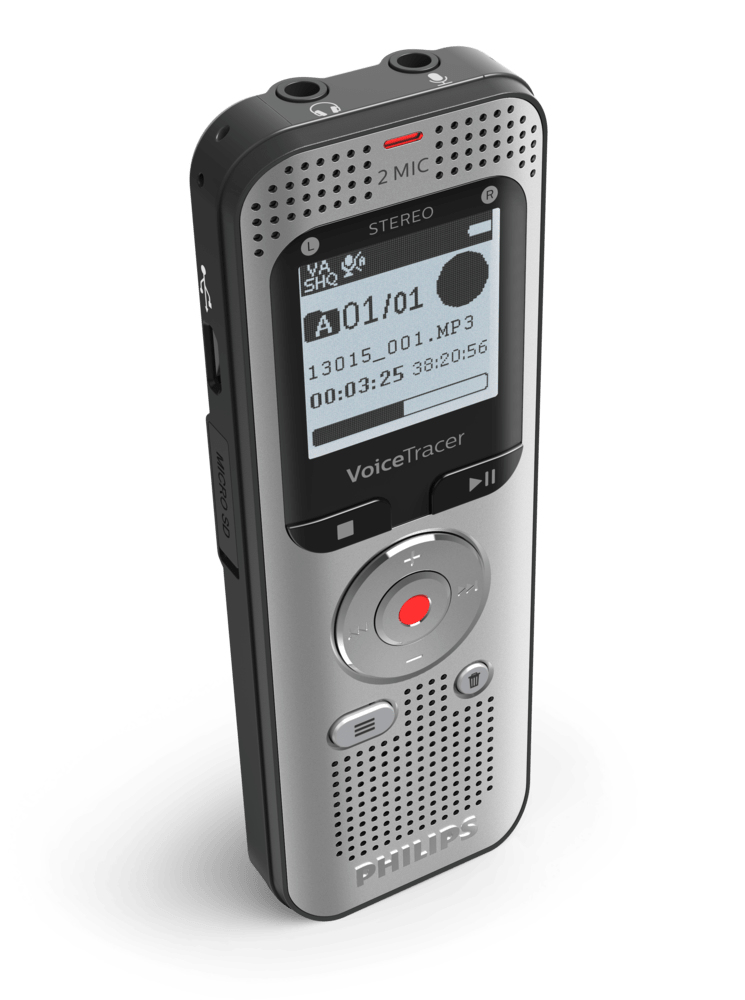 Philips Voice Tracer DVT2050/00 dictaphone Flash card Silver – image 5