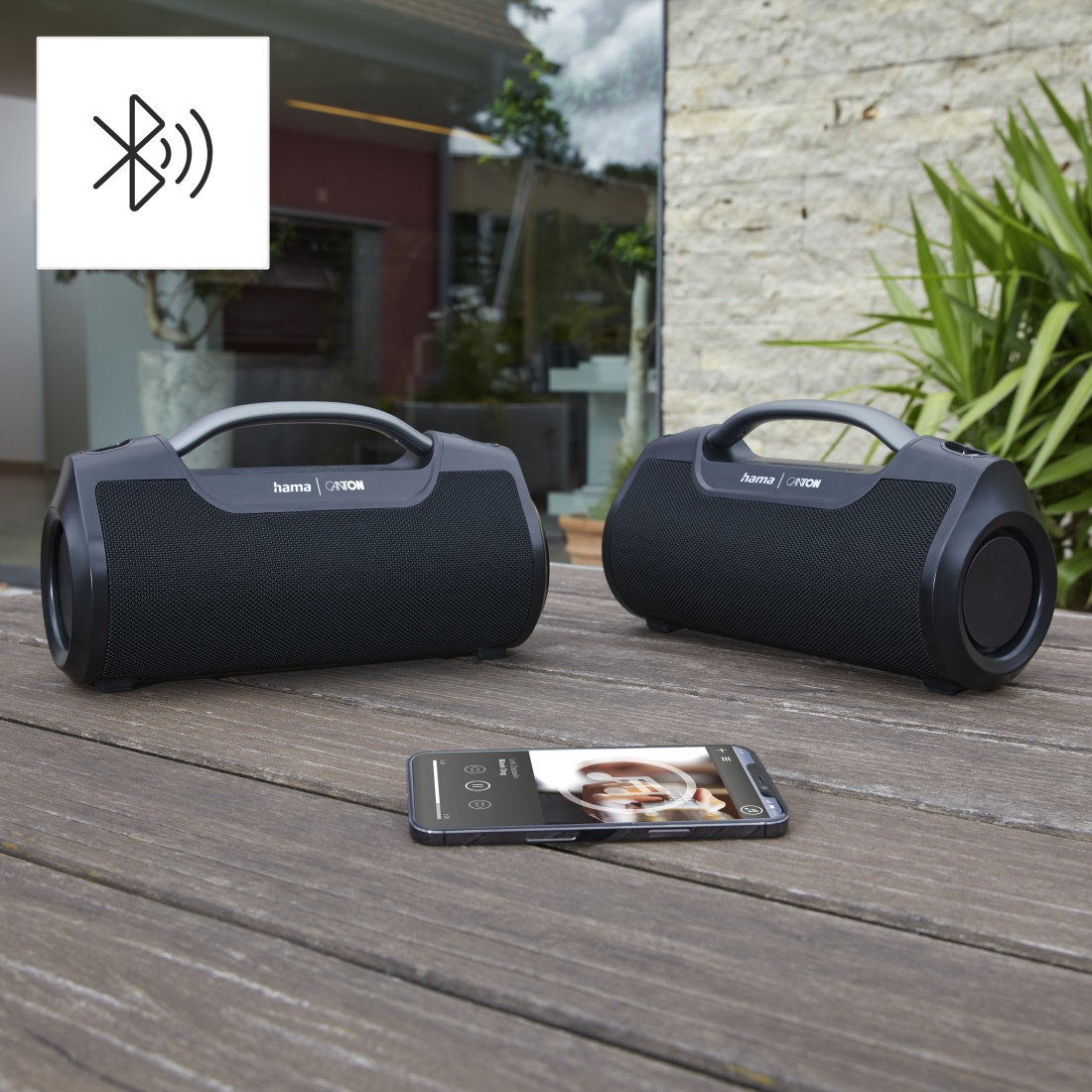 Hama Mate Pro Stereo portable speaker Black 60 W image 20