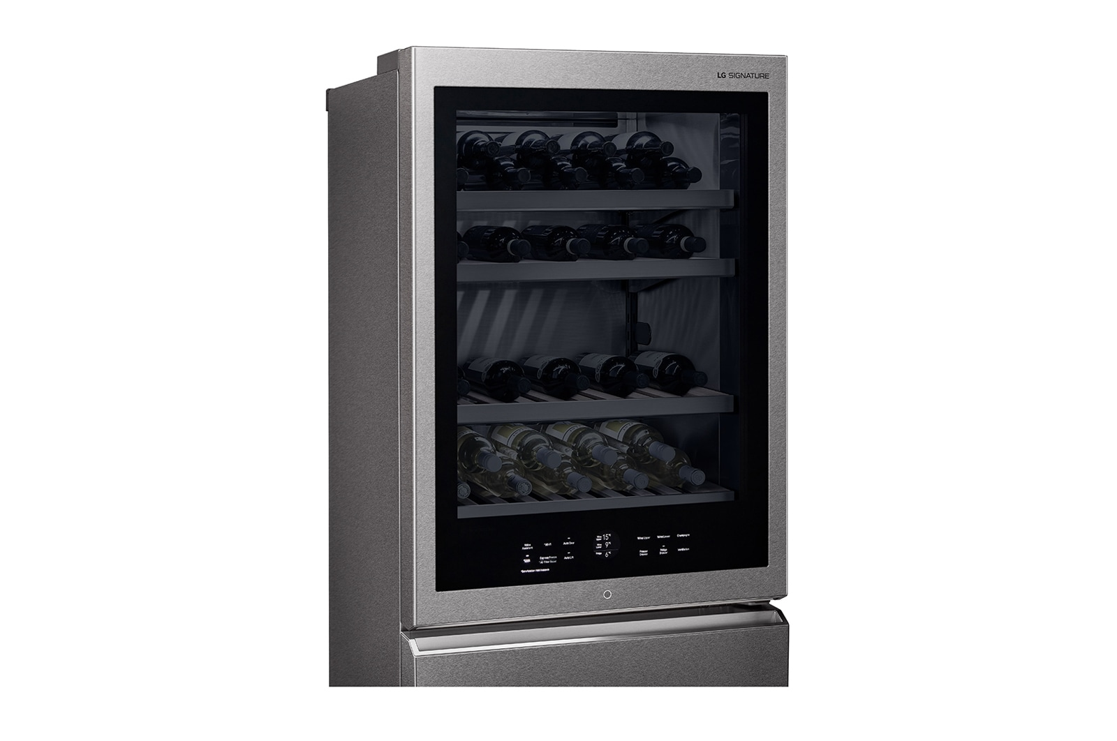 LG LSR200W1 Compressor wine cooler Freestanding Graphite 65 bottle(s) – image 8