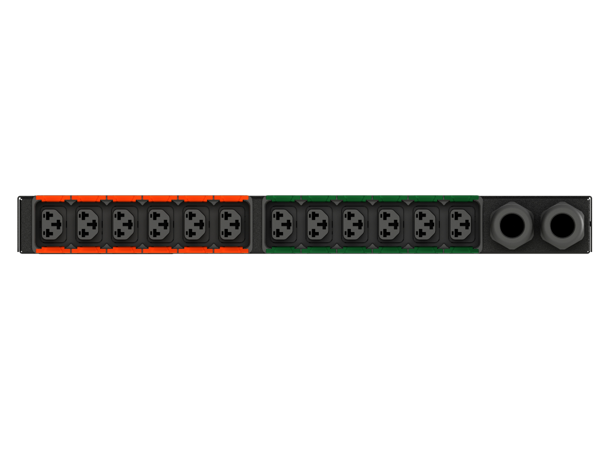 Vertiv Geist AN03E1R1-12CF18-3TL6TL6A011-D power distribution unit (PDU) 12 AC outlet(s) 0U Black – image 2