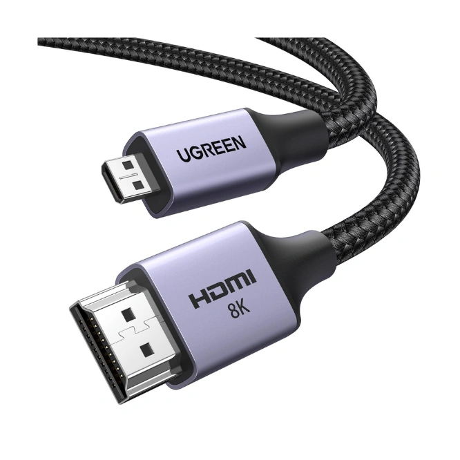 Ugreen HD164 – 15516 câble HDMI 1 m HDMI Type A (Standard) HDMI Type D (Micro) Noir