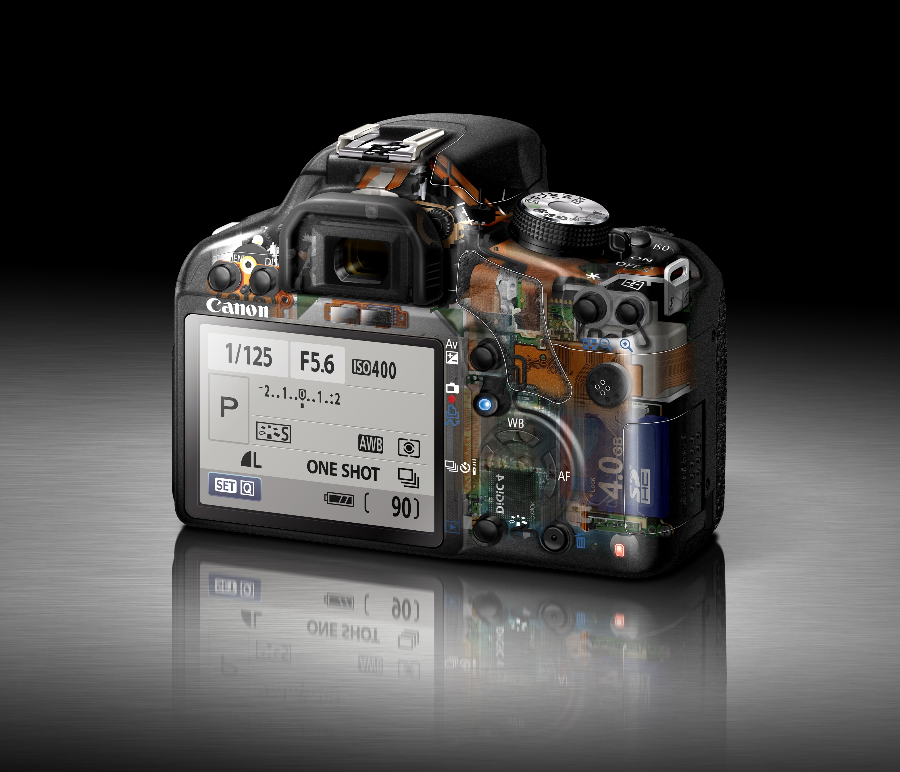 Canon EOS 500D SLR Camera Body – image 9
