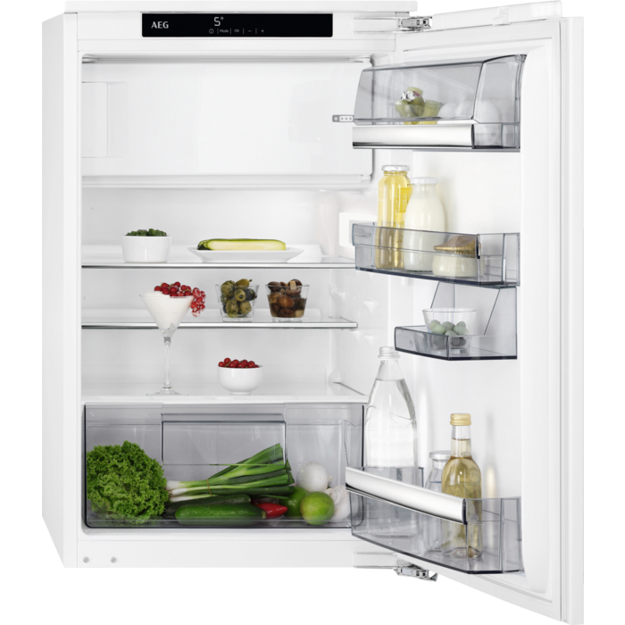 AEG SFS888DXAF combi-fridge Built-in