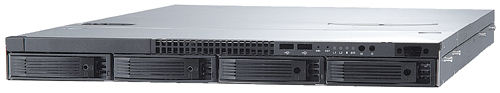 GIGABYTE GS-SR195V server barebone Intel® E7320 Rack (1U)
