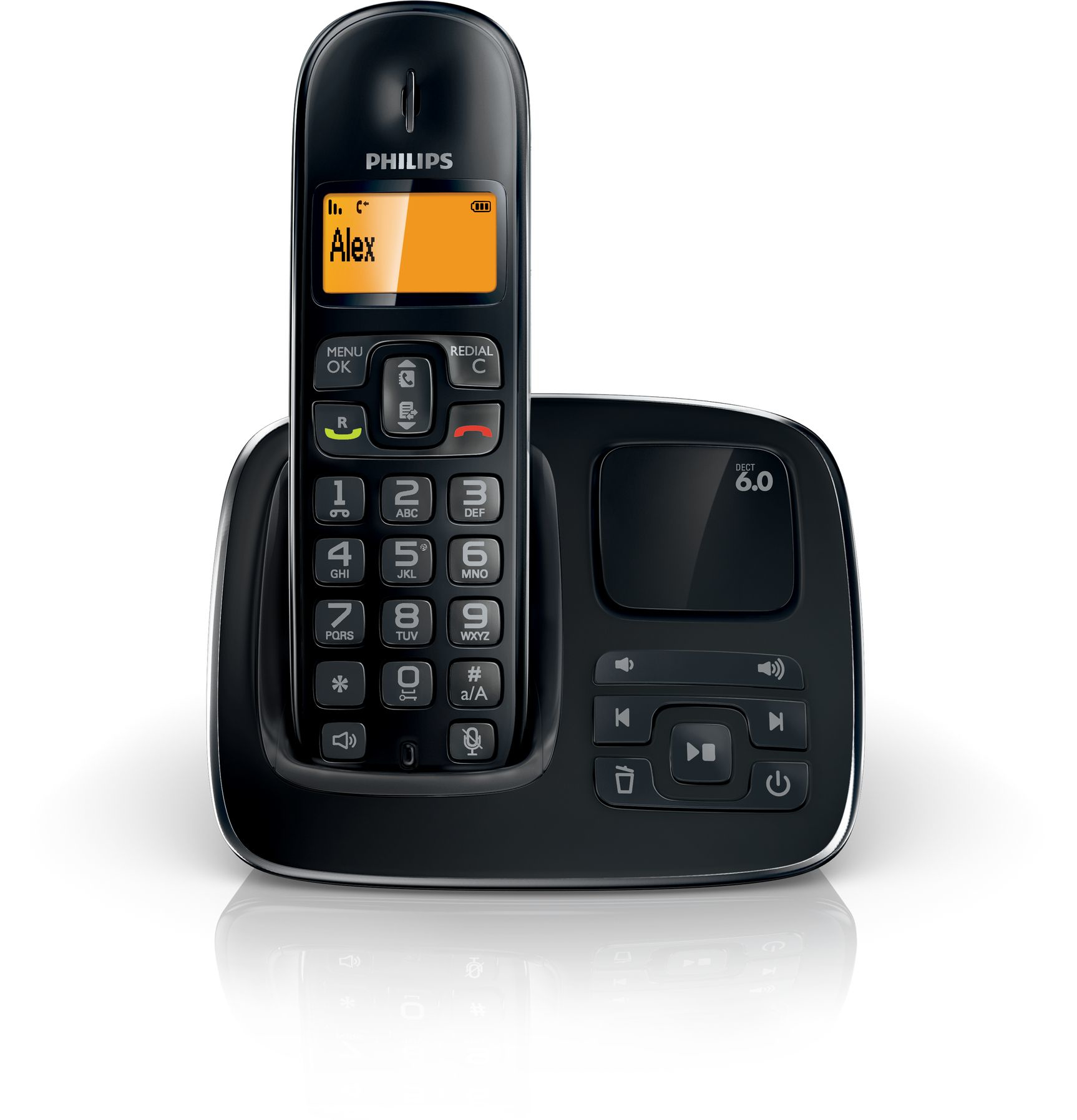 Philips BeNear CD1961B/77 telephone DECT telephone Caller ID Black – image 2