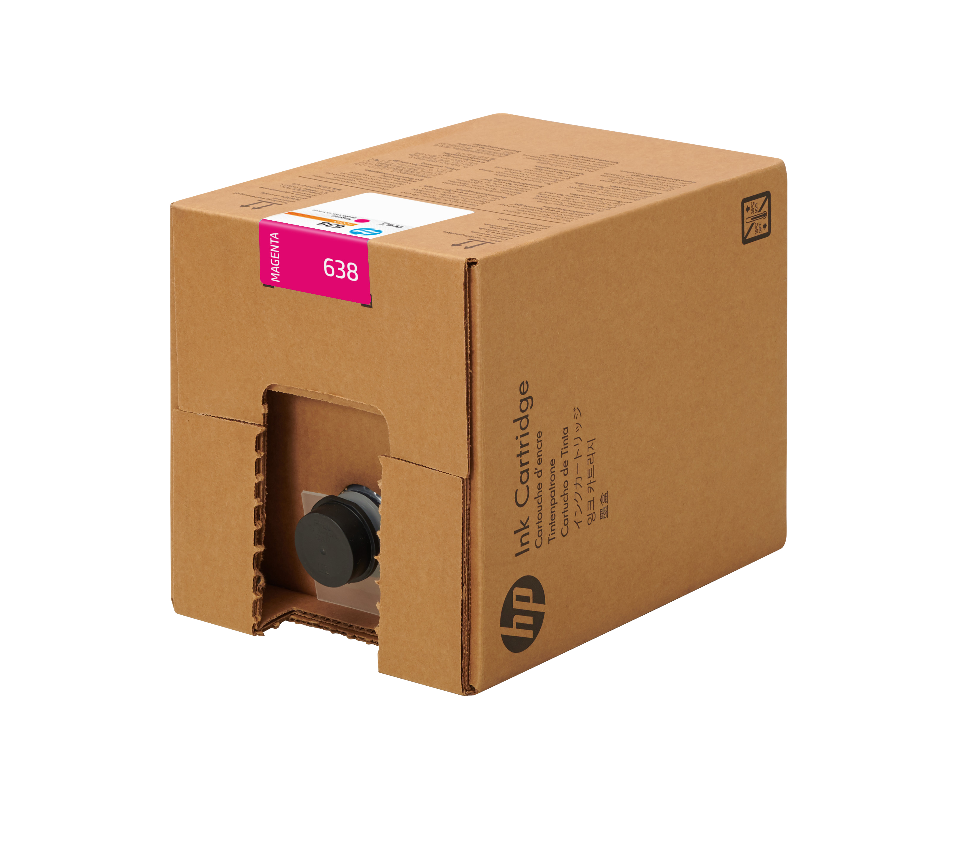 HP Cartouche d'encre Stitch à sublimation thermique 638, magenta, 10 litres