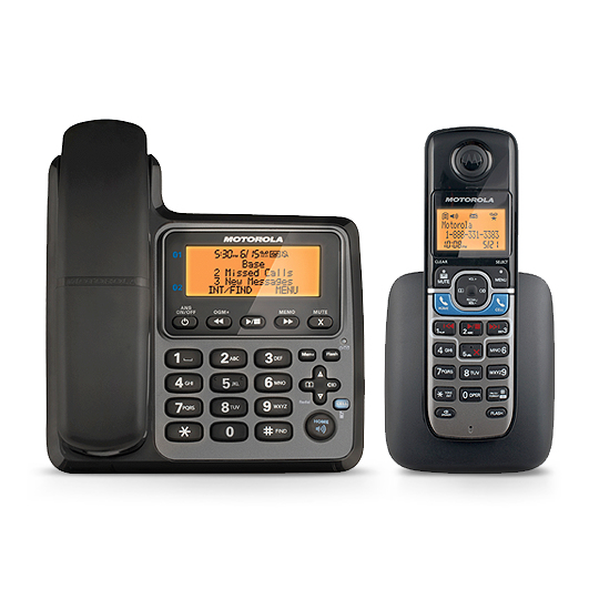 Motorola L702CBT telephone DECT telephone Caller ID Black