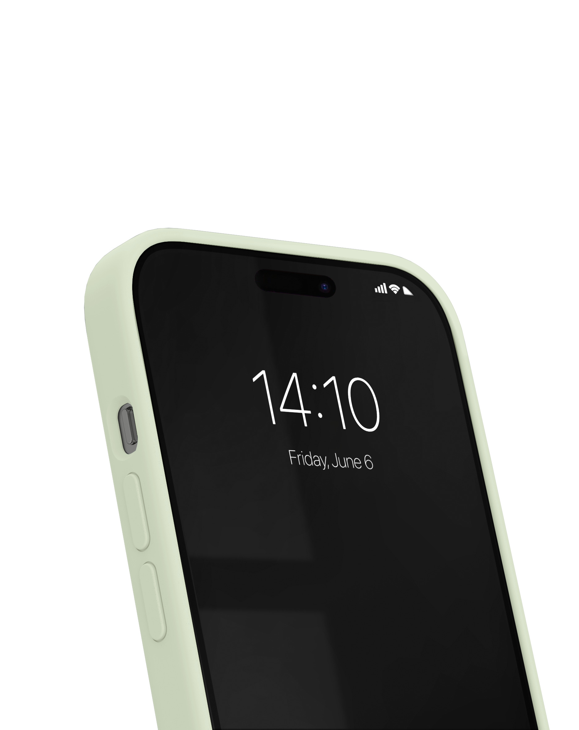 iDeal of Sweden Silicone Case MagSafe iPhone 13 / 14 / 15 / 16e / 17e Sage Green – image 3