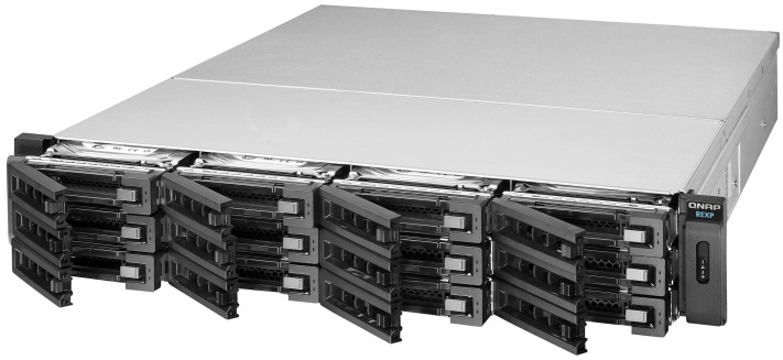 QNAP REXP-1200U-RP disk array Black – image 5
