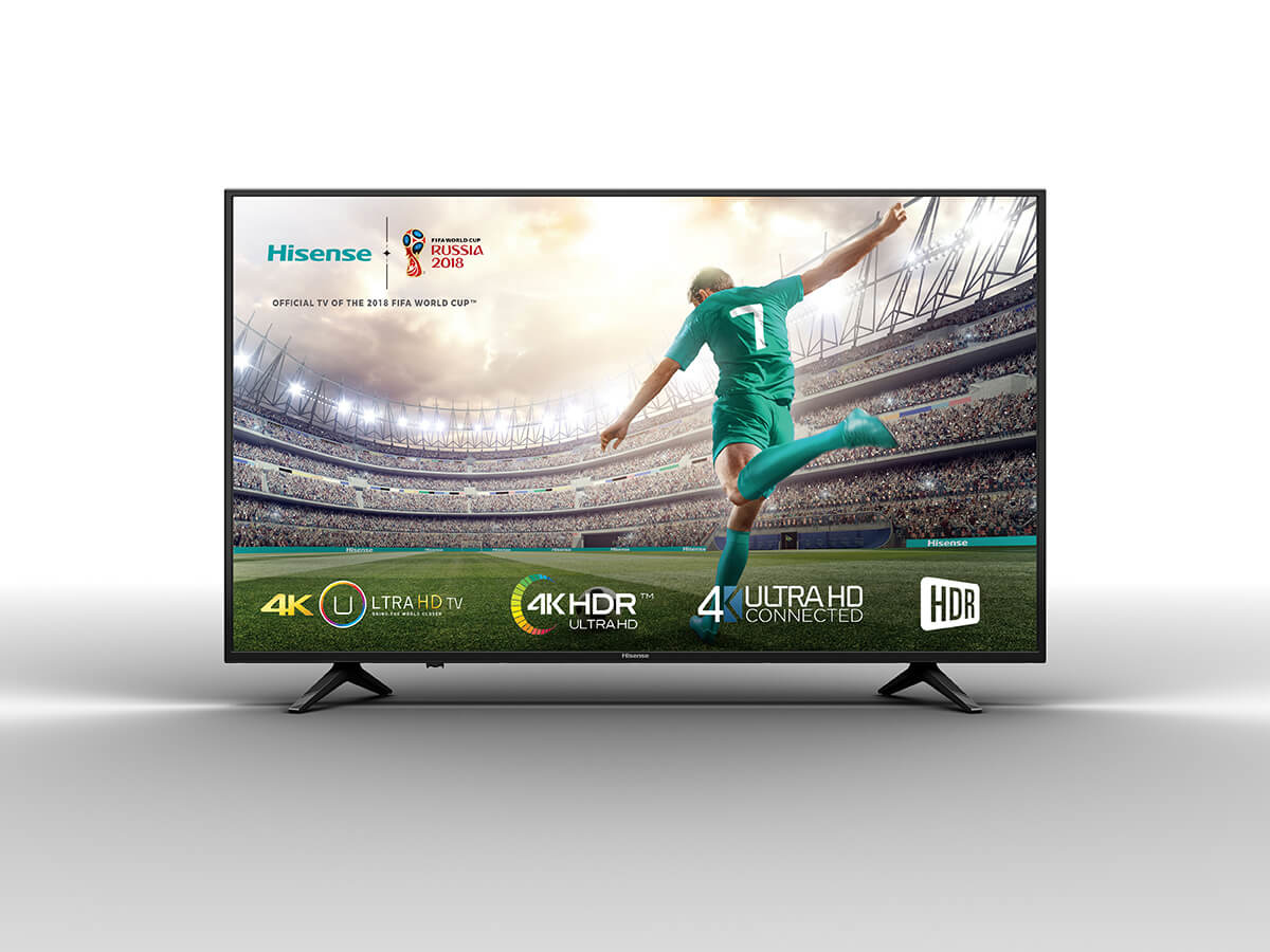 Hisense H43A6100 TV 109.2 cm (43") 4K Ultra HD Smart TV Wi-Fi Black 250 cd/m² – image 1