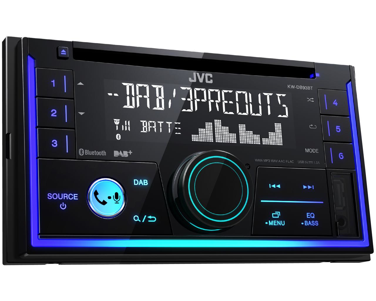 JVC KW-DB93BT 2-DIN CD Receiver – image 2