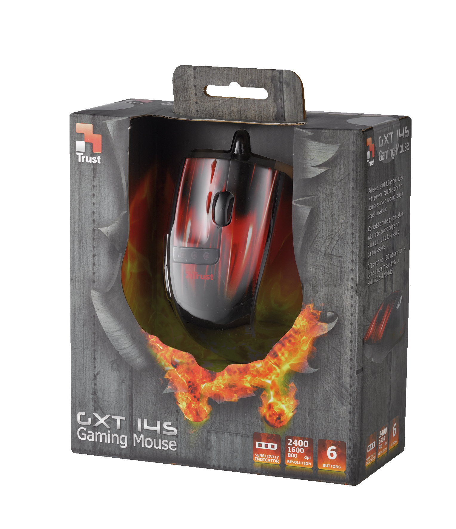 Trust GXT14S Gaming Mouse – image 3