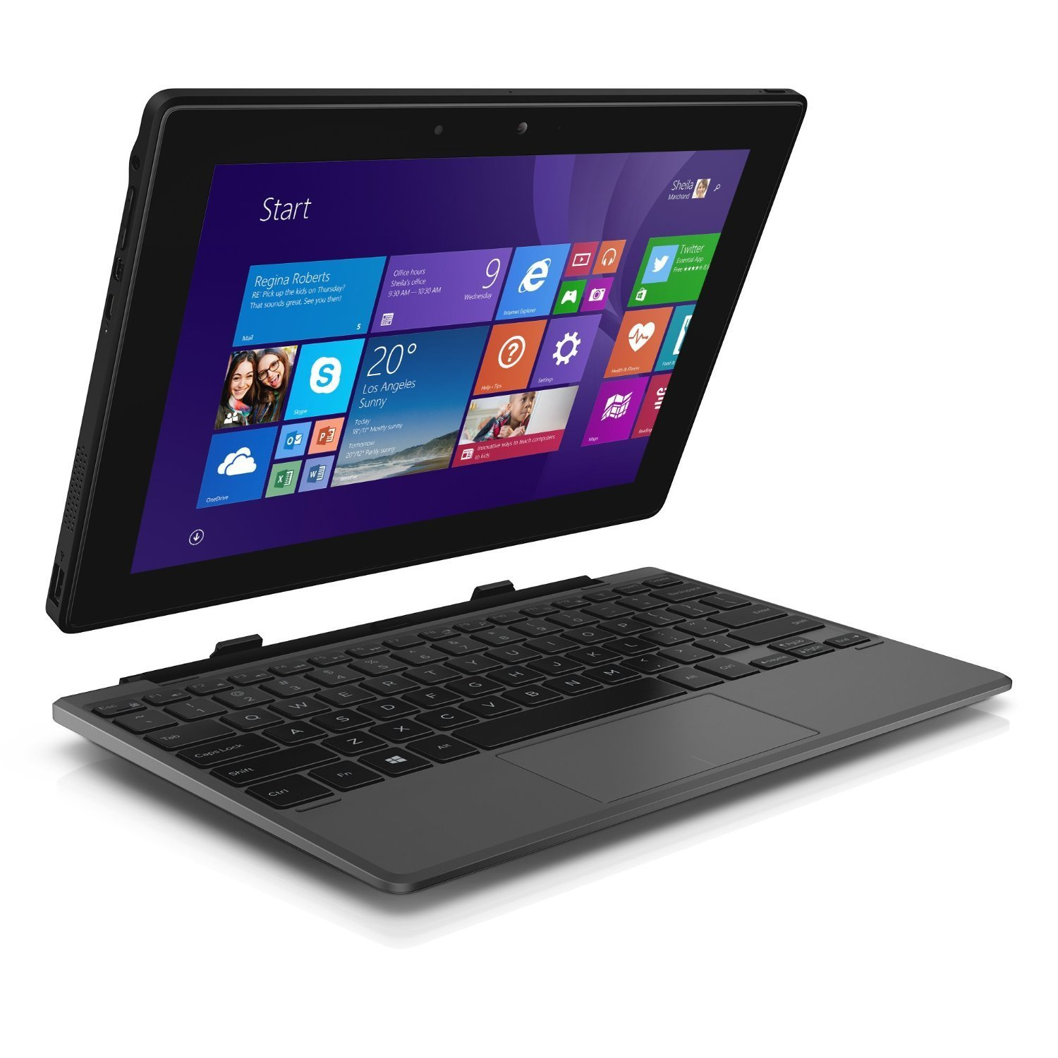 Dell 580-ADBJ mobile device keyboard French Black – image 7