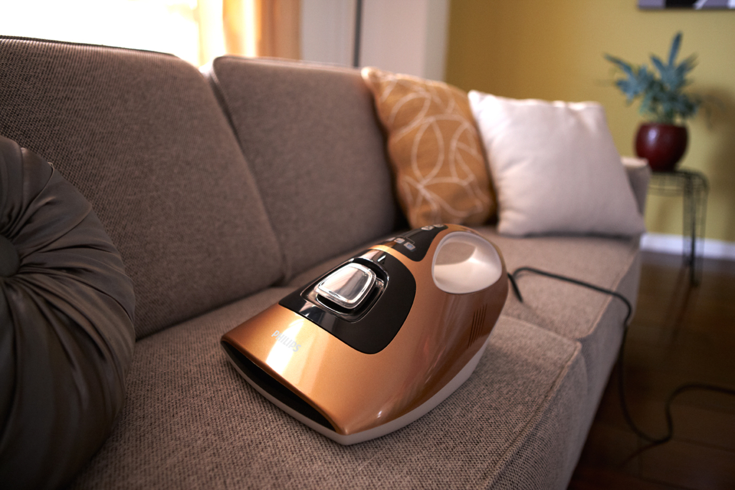 Philips FC6232/81 handheld vacuum Black, Gold Bagless – image 2