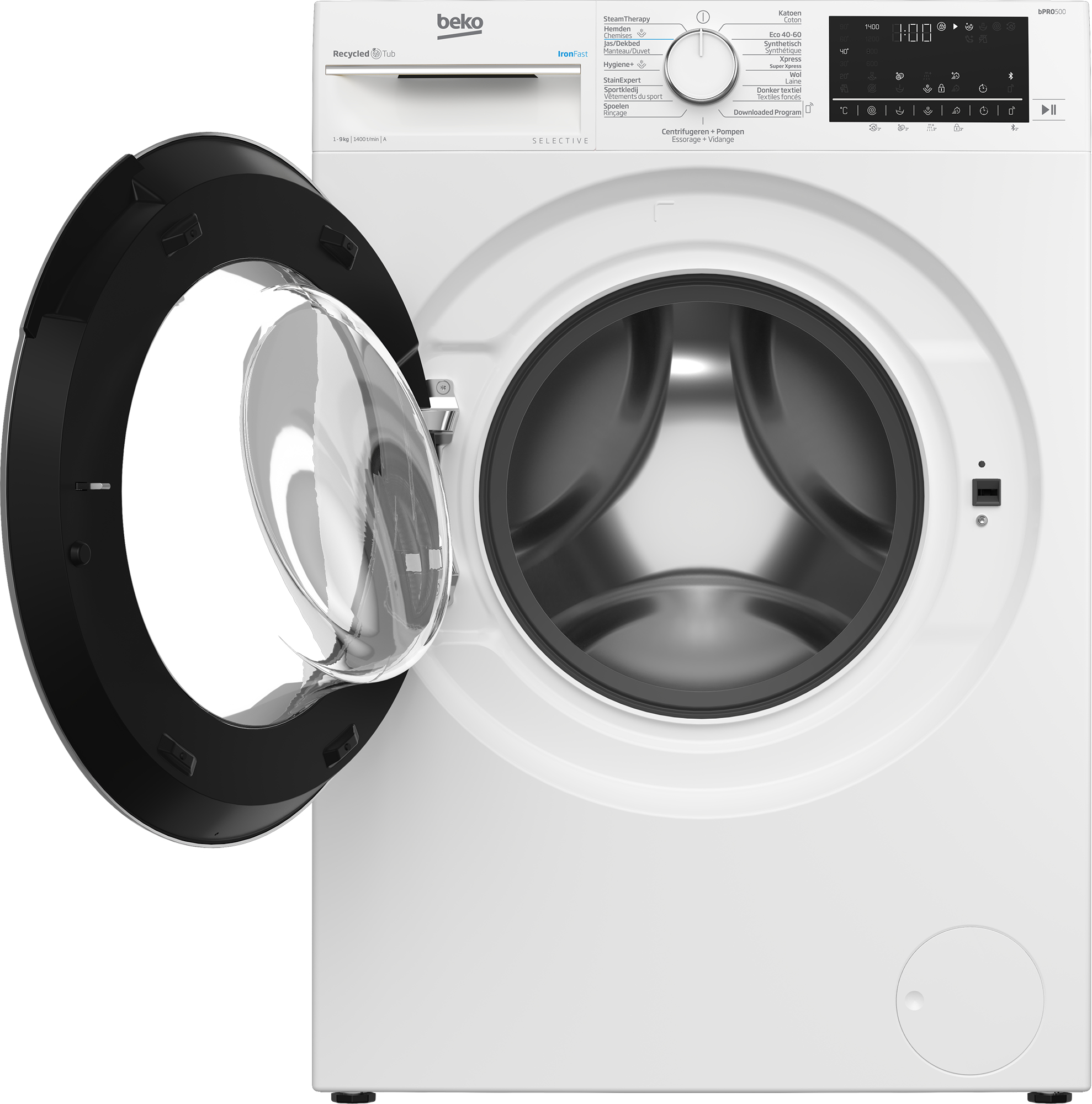 Beko B5WT594108W2 washing machine Front-load – image 3