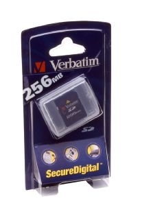 Verbatim SD Card 256MB