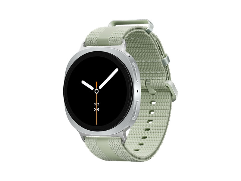 Samsung Galaxy Watch 8, Bluetooth, 40mm, Sport Band, White, S/M + Athleisure Band, Sage, S/M – image 1