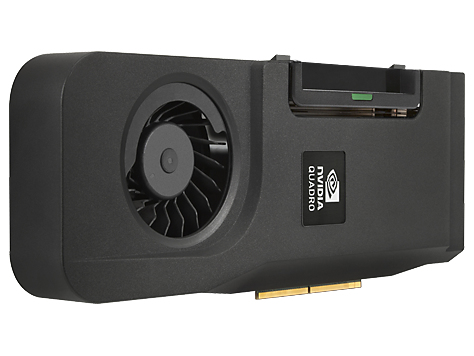 HP E5Z75AA graphics card NVIDIA Quadro K2100M – image 2