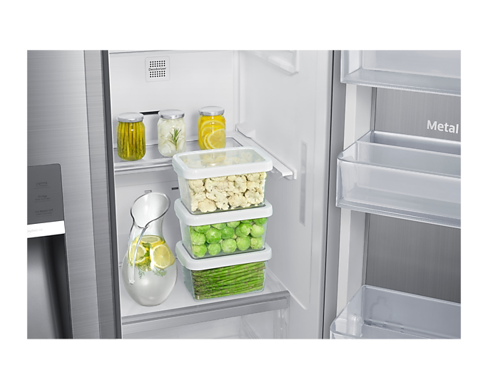 Samsung RH5GH90707F side-by-side refrigerator Freestanding – image 8
