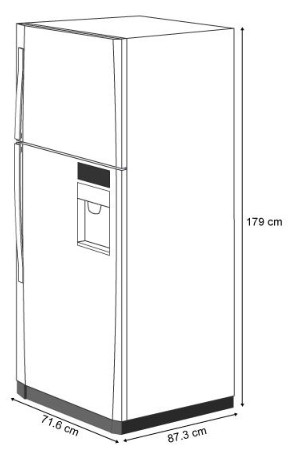 Whirlpool WT8507A fridge-freezer Freestanding Stainless steel – image 3