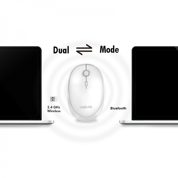 LogiLink ID0205 mouse Office Ambidextrous RF Wireless + Bluetooth 1600 DPI – image 7