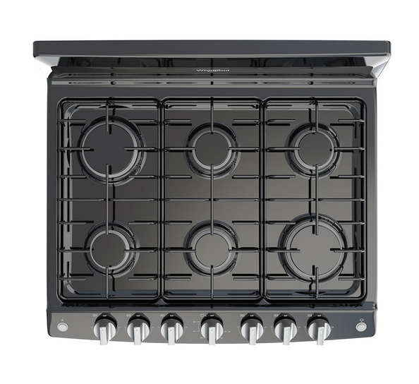 Whirlpool WFR3000B cooker Freestanding cooker Gas Black – image 6