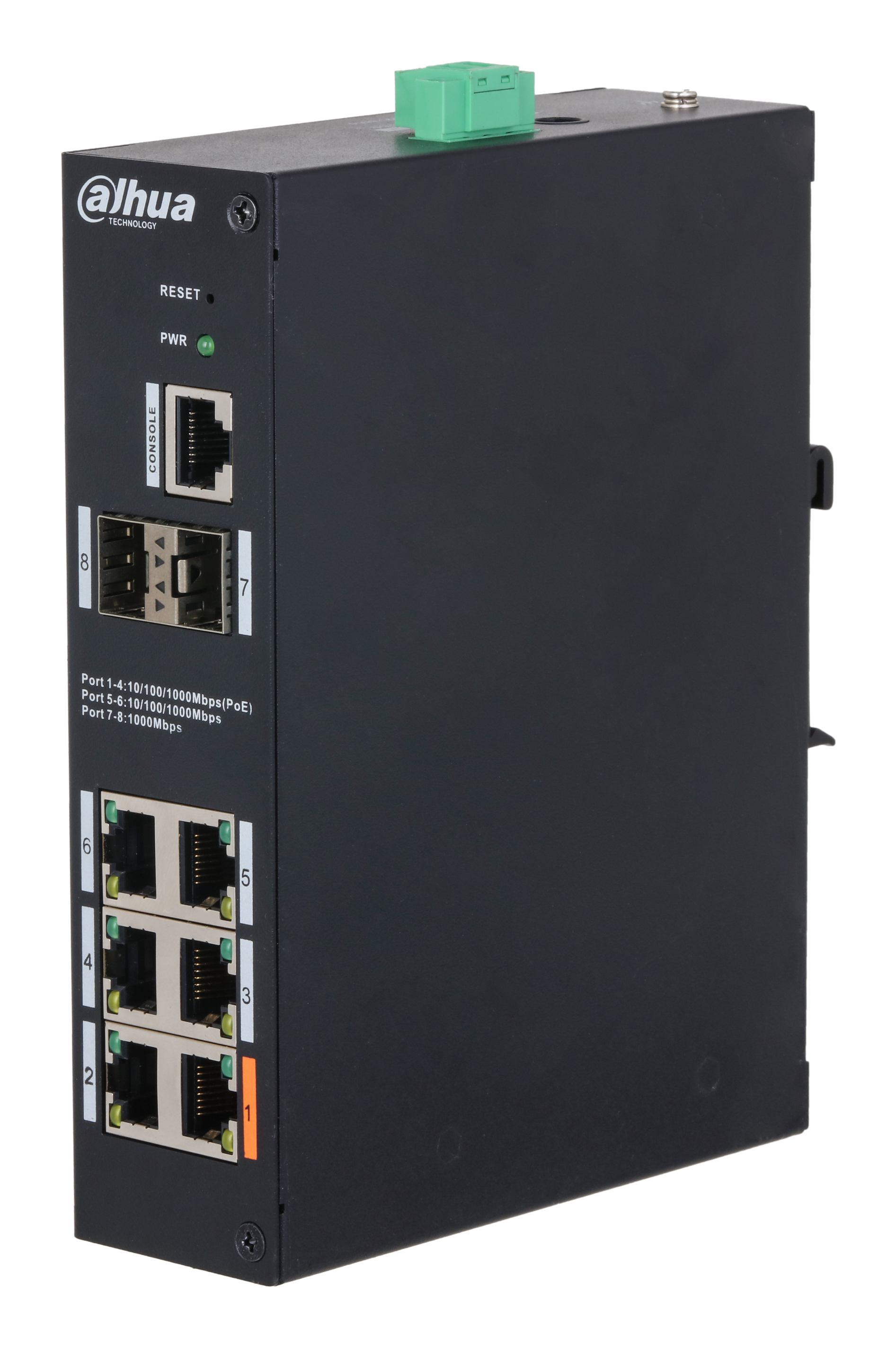 Dahua Technology HS4208-4GT-60 network switch Managed L2 Gigabit Ethernet (10/100/1000) Power over Ethernet (PoE) Desktop Black – image 1