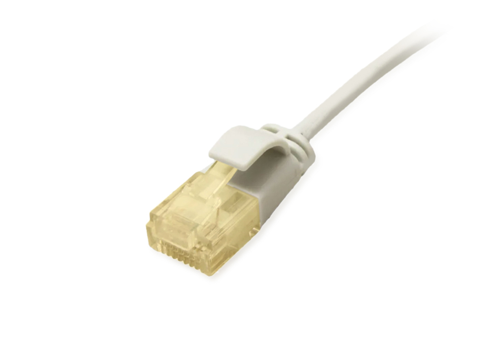 Cat.6A U/UTP Slim Patchkabel, 3,0m, Grau