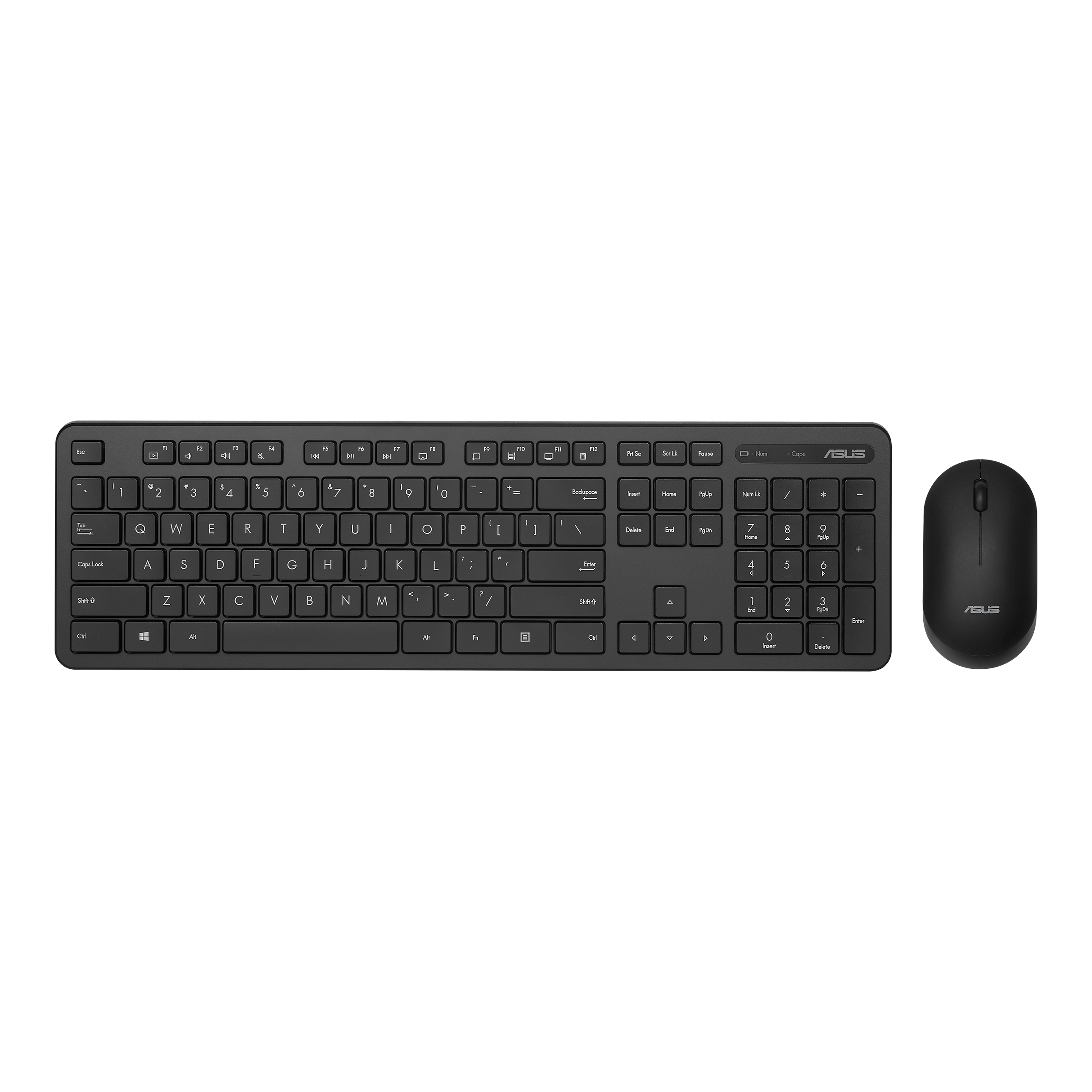 ASUS CW100 tastiera Mouse incluso Universale RF Wireless QWERTZ Tedesco Nero