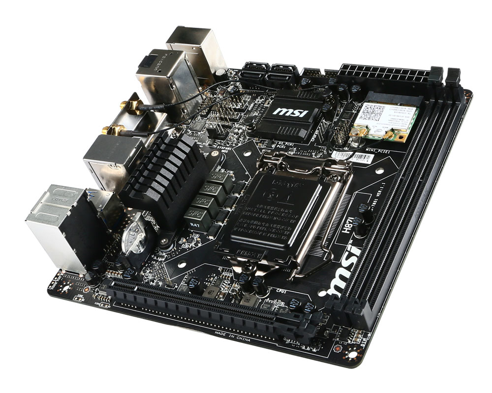 MSI H87I Intel® H87 LGA 1150 (Socket H3) mini ITX – image 2