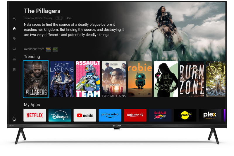 Sharp 43GK4245E 109.2 cm (43") 4K Ultra HD Smart TV Wi-Fi Black – image 7