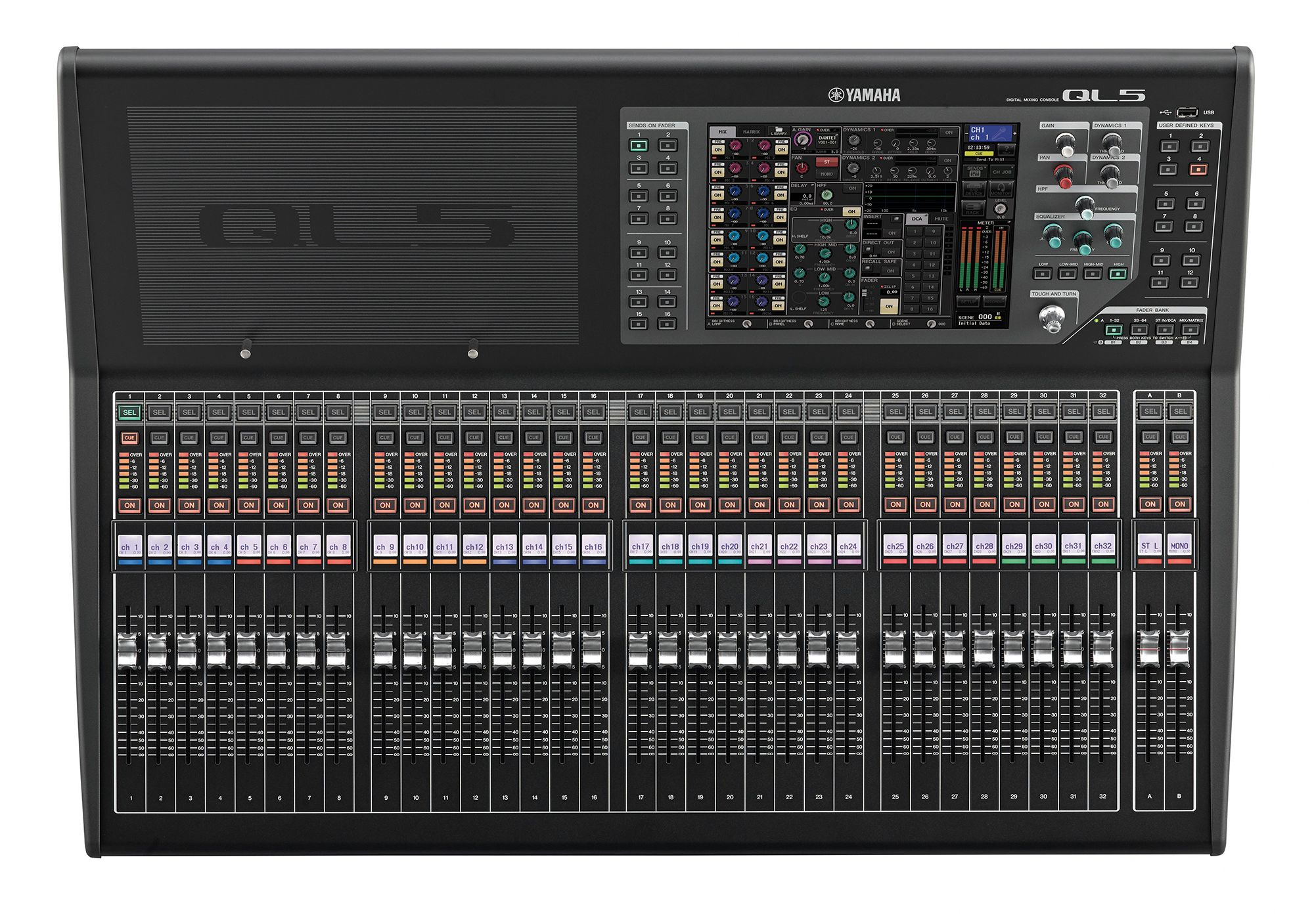 Yamaha QL5 audio mixer 72 channels Black – image 2