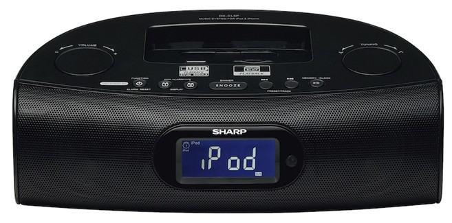 Sharp DK-CL5P docking speaker Black – image 4