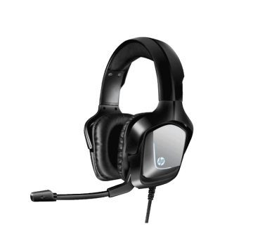 HP H220GS headphones/headset Wired Head-band Gaming Black – image 1