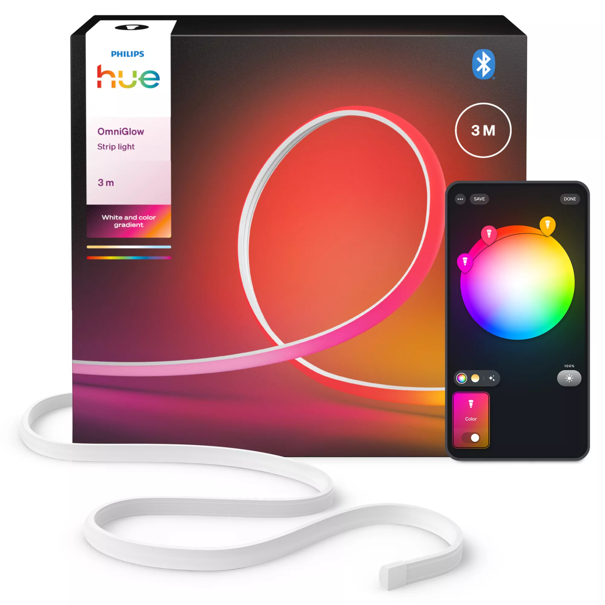Philips by Signify Philips OmniGlow strip light 3 m – image 3